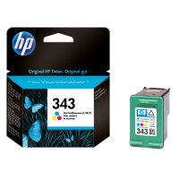 HP Tintenpatrone Originalzubehör 343 ca. 330 Seiten...