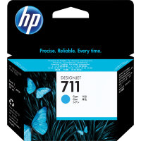 HP Tintenpatrone Originalzubehör 711 cyan 29ml