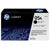 HP Toner Originalzubehör 05A ca. 2.300 Seiten schwarz