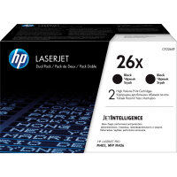 HP Toner Originalzubehör 26X ca. 2 x 9.000 Seiten...
