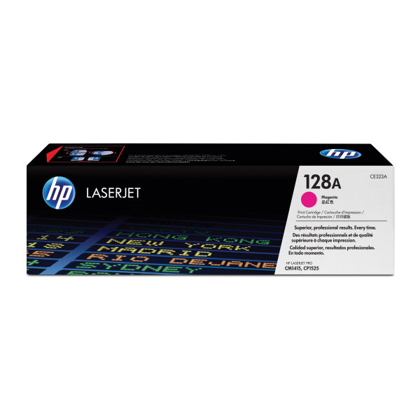 HP Toner Originalzubehör 128A ca. 1.300 Seiten magenta