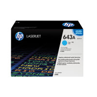 HP Toner Originalzubehör 643A ca. 10.000 Seiten cyan
