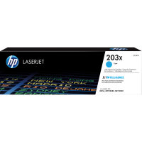 HP Toner Originalzubehör 203X ca. 2.500 Seiten cyan