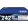 Brother Toner Originalzubehör TN-242BKTWIN ca. 2 x 2.500 Seiten schwarz 2 St./Pack.