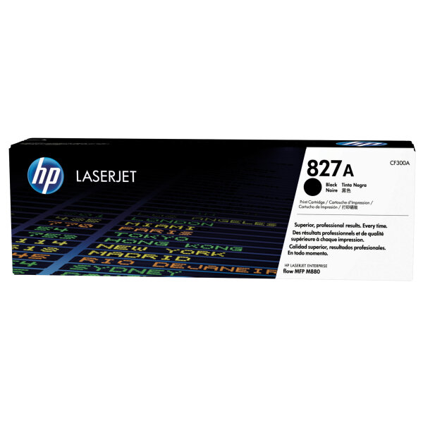 HP Toner Originalzubehör 827A ca. 29.500 Seiten schwarz