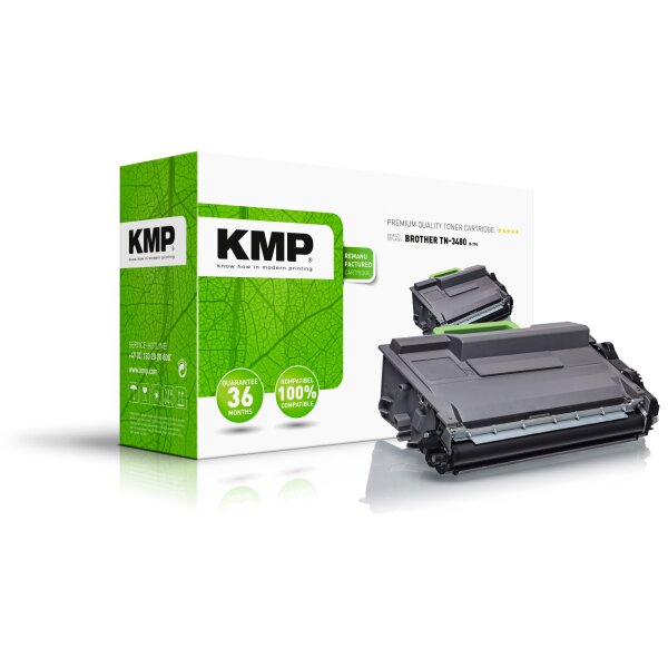 KMP Toner kein Originalzubehör Kompatibel mit: Brother TN-3480 B-T96 ca. 8.000 Seiten schwarz