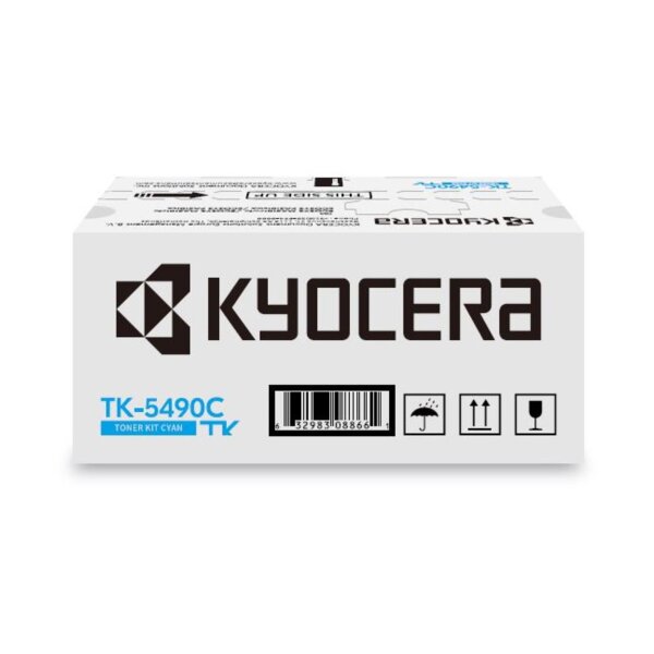 KYOCERA Toner Originalzubehör TK-5490C ca. 2.400 Seiten cyan