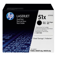 HP Toner Originalzubehör 51X ca. 2 x 13.000 Seiten...