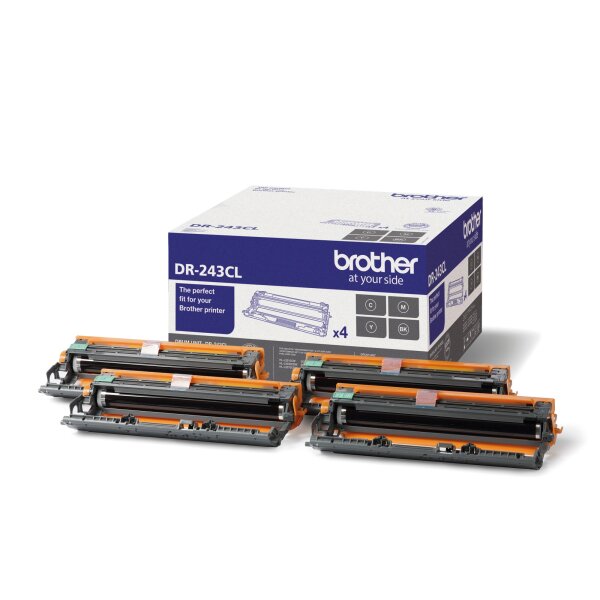 Brother Trommel DR-243CL ca. 18.000 Seiten schwarz, cyan, magenta, gelb 4 St./Pack.
