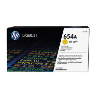 HP Toner Originalzubehör 654A ca. 15.000 Seiten gelb