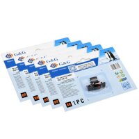 G&G Farbrolle Epson IR40 Gr. 745 schwarz/rot
