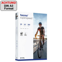 tecno Kopierpapier superspeed DIN A3 80g/m²...