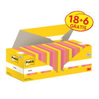 Post-it® Haftnotiz Notes Promotion 76 x 76 mm (B x H)...