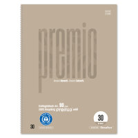 Staufen Collegeblock Premio DIN A4 blanko 90g/m²...