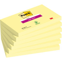 Post-it® Haftnotiz Super Sticky Notes 127 x 76 mm (B...