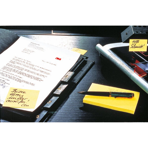 Post-it® Haftnotiz Notes 102 x 152 mm (B x H) gelb 100 Bl.