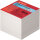 Herlitz Zettelboxeinlage 9 x 9 cm (B x H) 80g/m² holzfrei weiß 700 Bl./Pack.
