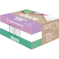share Haftnotiz Mini 50 x 40 mm (B x H) weiß,...