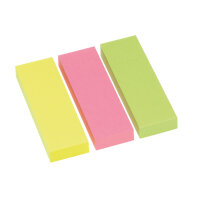 Info Haftmarker 75 x 25 mm (B x H) gelb, rosa, grün...