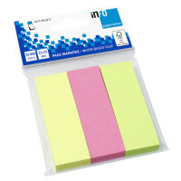 Info Haftmarker 75 x 25 mm (B x H) gelb, rosa, grün...