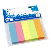 Info Haftmarker 50 x 15 mm (B x H) blau, rosa, gelb,...