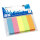 Info Haftmarker 50 x 15 mm (B x H) blau, rosa, gelb, grün, orange 100 Bl./Block 5 Block/Pack.
