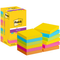 Post-it® Haftnotiz Super Sticky Notes Carnival...