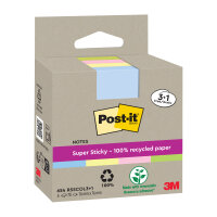 Post-it® Haftnotiz Notes Super Sticky 76 x 76 mm (B x...