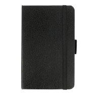 Westcott Notizbuch DIN A6 kariert schwarz 96 Bl.