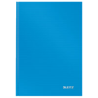 Leitz Notizbuch Solid DIN A5 liniert hellblau 80 Bl.