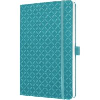 SIGEL Notizbuch Jolie DIN A5 liniert aqua green 87 Bl.