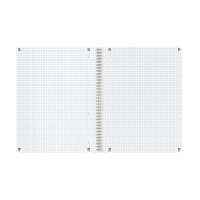 Oxford Collegeblock Origins DIN A4+ kariert Karton beige...
