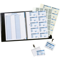 DURABLE Einsteckschild Visitors Book 100 90 x 60 mm (B x...