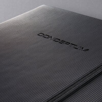 SIGEL Notizbuch Conceptum ca. DIN A5 kariert schwarz 97 Bl.