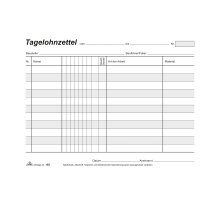 RNK Verlag Lohnarbeitsnachweis DIN A5 quer 3...