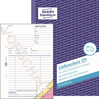 Avery Zweckform Lieferschein 721 DIN A5 nicht...
