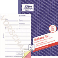 Avery Zweckform Rechnung 1731 DIN A5 2 Durchschläge...
