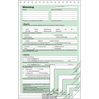SIGEL Mietvertrag MV 480 DIN A4 selbstdurchschreibend 1...
