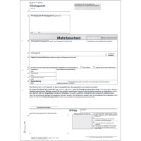 RNK Verlag Mahnbescheid Arbeitsgericht DIN A4...