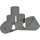 Soennecken Additionsrolle Registrierkassen 44 mm x 45 m (B x L) 12mm 60g/m² grau 5 St./Pack.