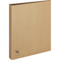 PAGNA Ringbuch Pur DIN A4 Karton naturbraun
