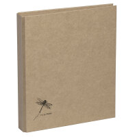 PAGNA Ringbuch Pur DIN A5 Karton naturbraun