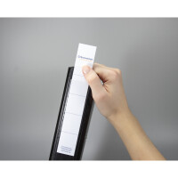 Soennecken Ordner 50mm DIN A4 Rückenschild: einsteckbar mit Schlitzen Werkstoff: Polypropylen Material außen: Polypropylen Material innen: Papier Farbe: schwarz