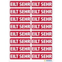 HERMA Hinweisetikett HOME 40 x 12 mm (B x H) Papier rot...