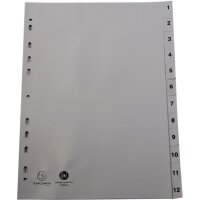 Exacompta Zahlenregister Forever® DIN A4 1-12...