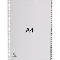 Exacompta Zahlenregister Forever® DIN A4 1-31...
