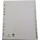 Exacompta Zahlenregister Forever® DIN A4, Überbreite 1-31 Polypropylen grau