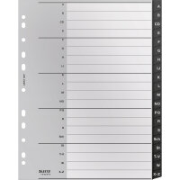Leitz A-Z Register Recycle DIN A4, Überbreite...