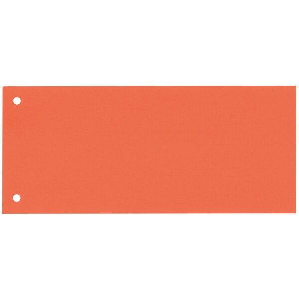 Bene Trennstreifen 24 x 10 cm (B x H) 180g/m² Karton orange 100 St./Pack.