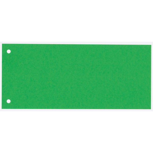 Bene Trennstreifen 24 x 10 cm (B x H) 180g/m² Karton grün 100 St./Pack.